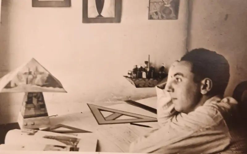 José Borobio en sus años de estudiante