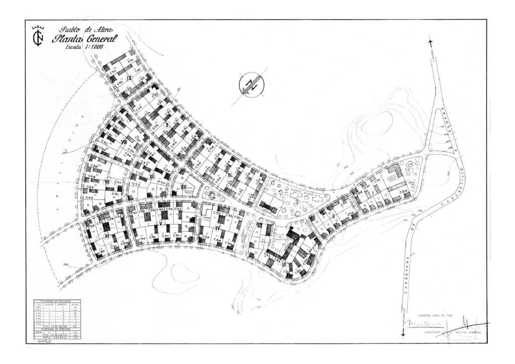 05 Plano-A Pueblo de Alera Planta general