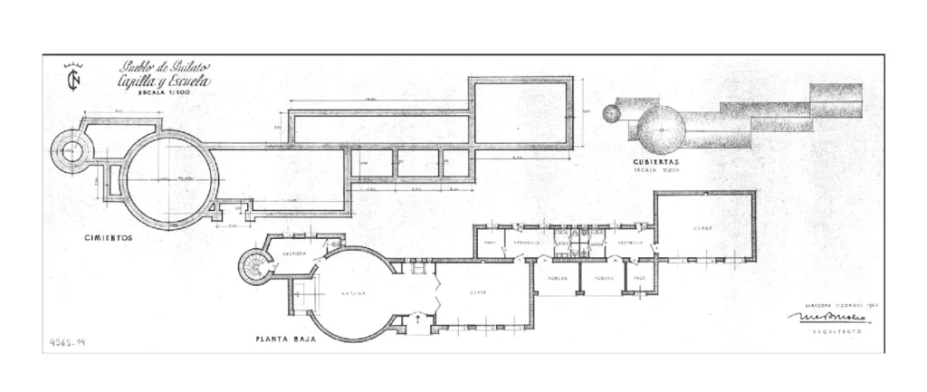 09 Plano-C_Pueblo de Puilato capilla y escuela