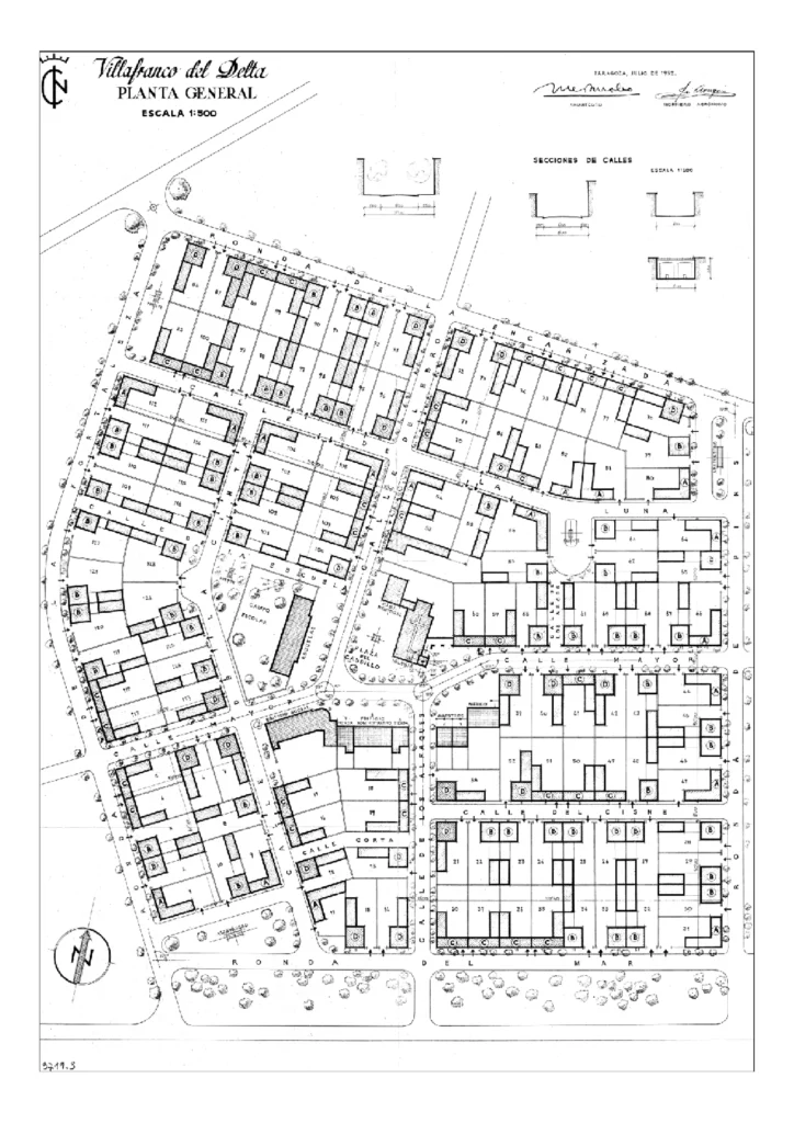 18 Plano-A Villafranco del delta Plano general