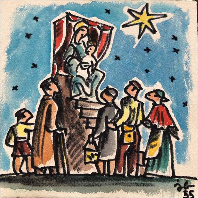 Belén 1955 - José Borobio