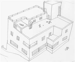 Boceto Vivienda unifamiliar para D. Pedro Hernández (1931)