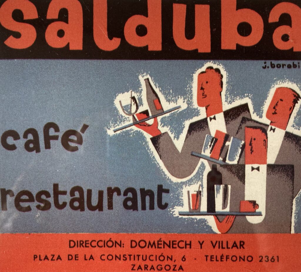 Café Salduba - diseño José Borobio