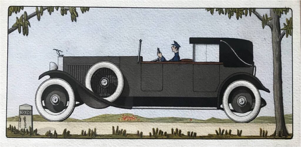 Coche HispanoSuiza - José Borobio