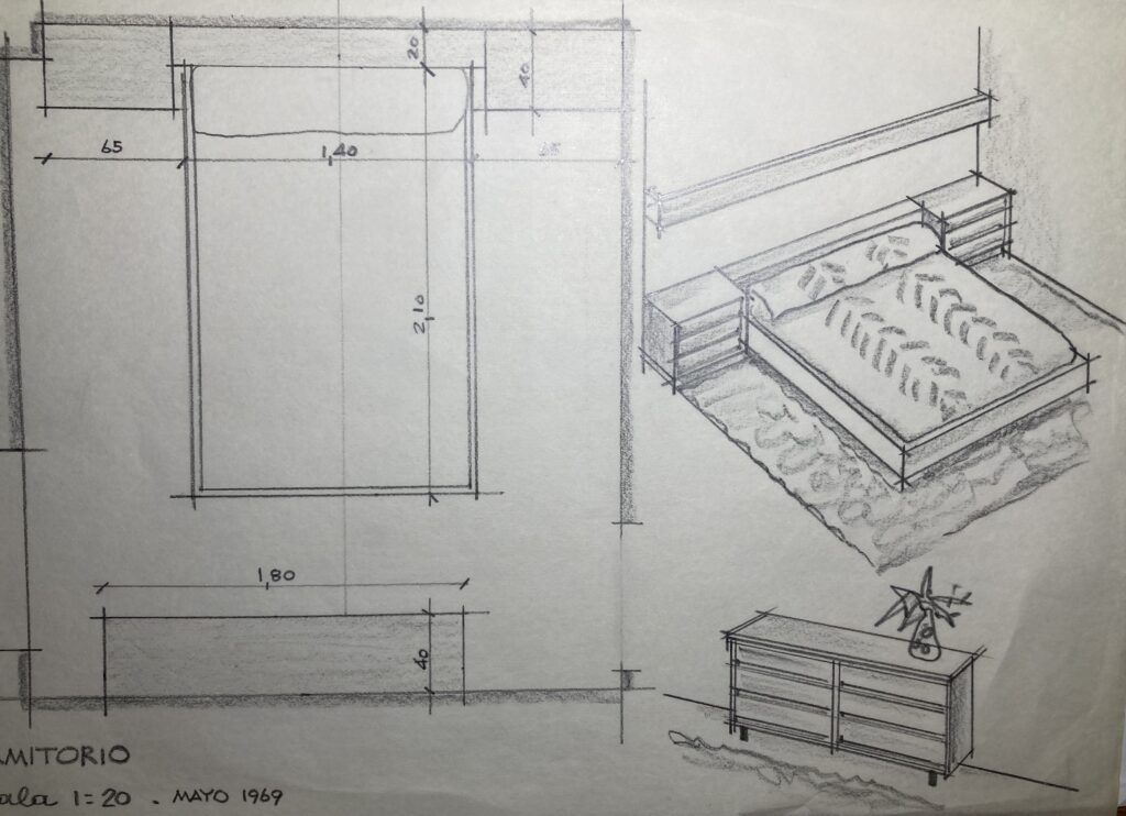 Dormitorio - diseño José Borobio