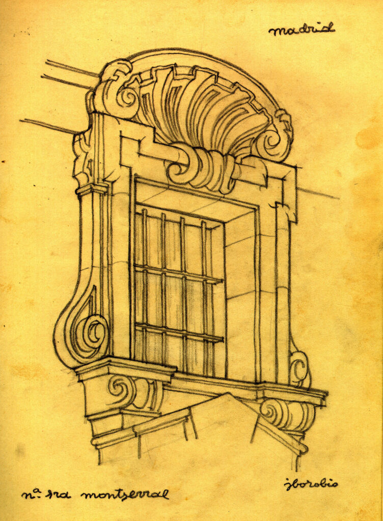 Nuestra Sra. de Montserrat. Detalle. José Borobio.