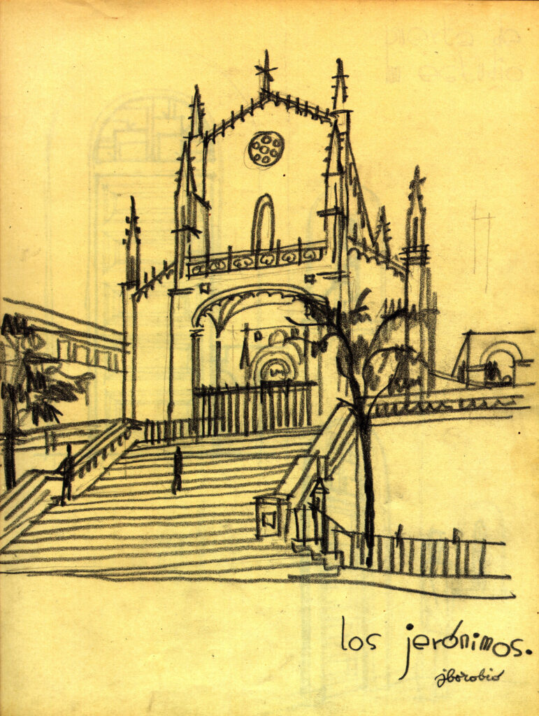 Los Jerónimos. Madrid. José Borobio.