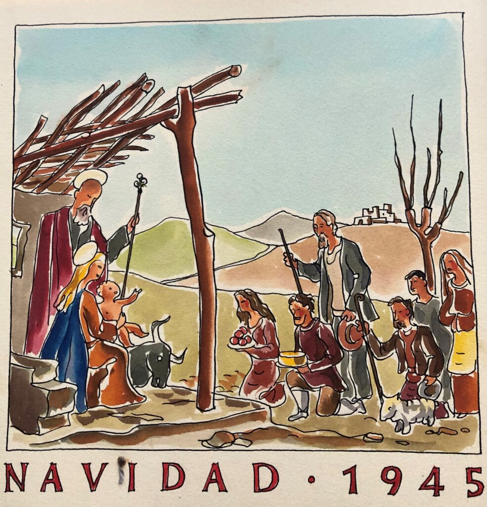 En estos años, prima la temática navideña