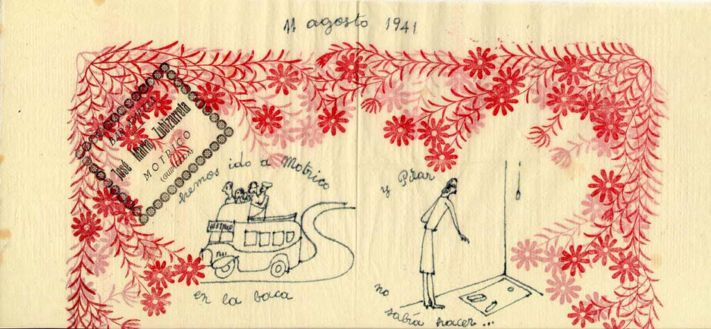servilleta 2 - dibujo José Borobio