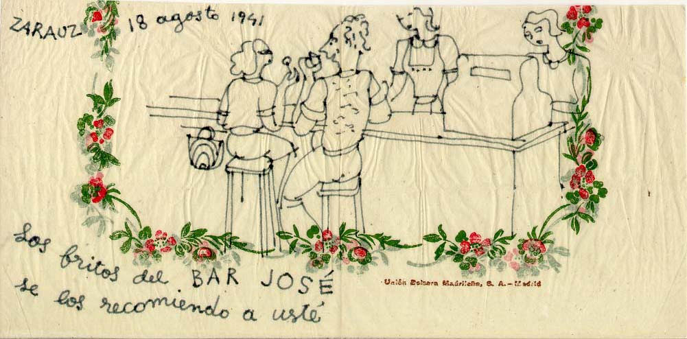 servilleta 3 - dibujo José Borobio